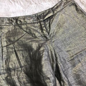 LAST CALL- maeve Metallic shorts